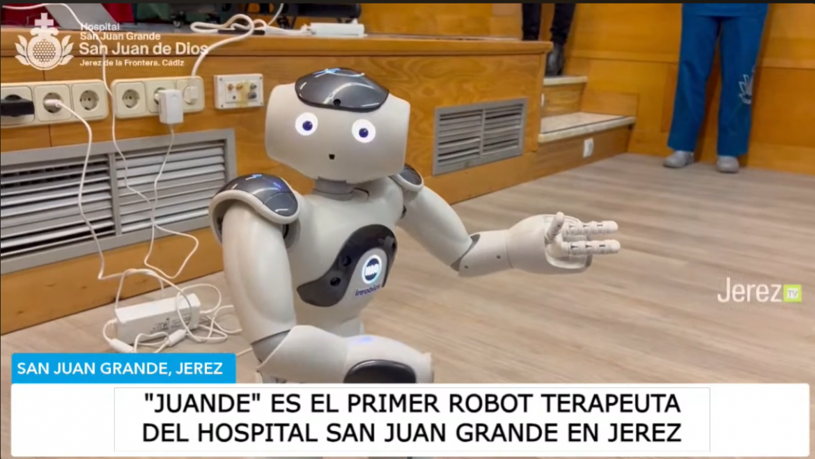 Juande el robot de San Juan de Dios