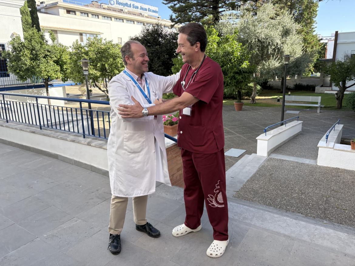 El Dr. Juan Carlos Durán cede el testigo de la Dirección Médica de nuestro centro al Dr. Miguel Araujo Ordóñez